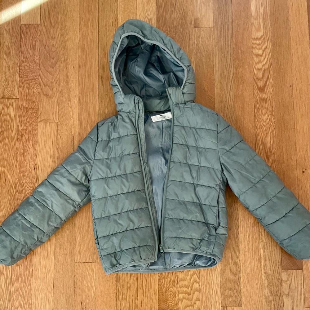 H&M Kids Puffer Jacket in Green